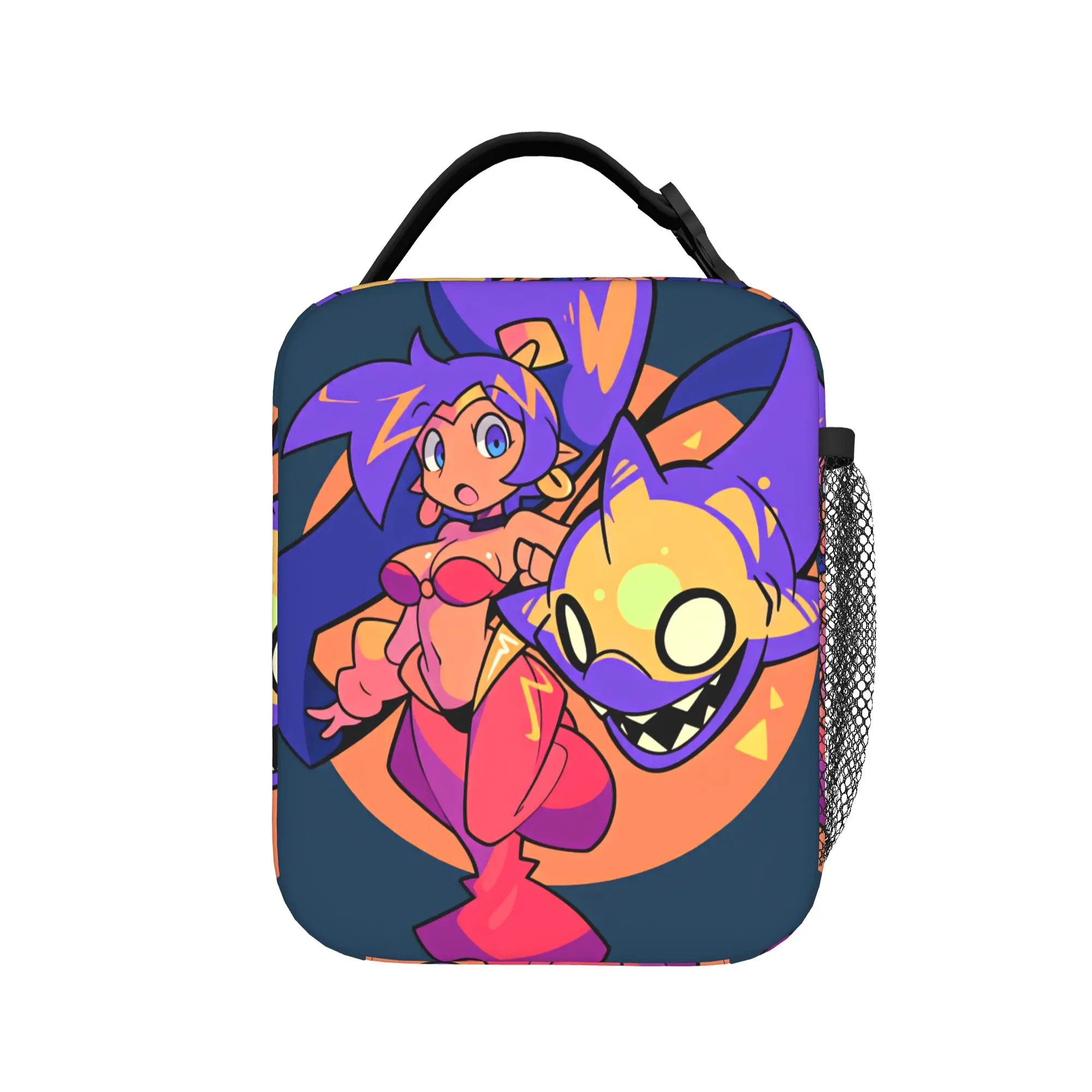 Shantae Half Genies  Lunch Bag  Picnic Lunch Box For Unisex Funny Print Tote Food Bags Oxford Portable Zipper Cooler Bag