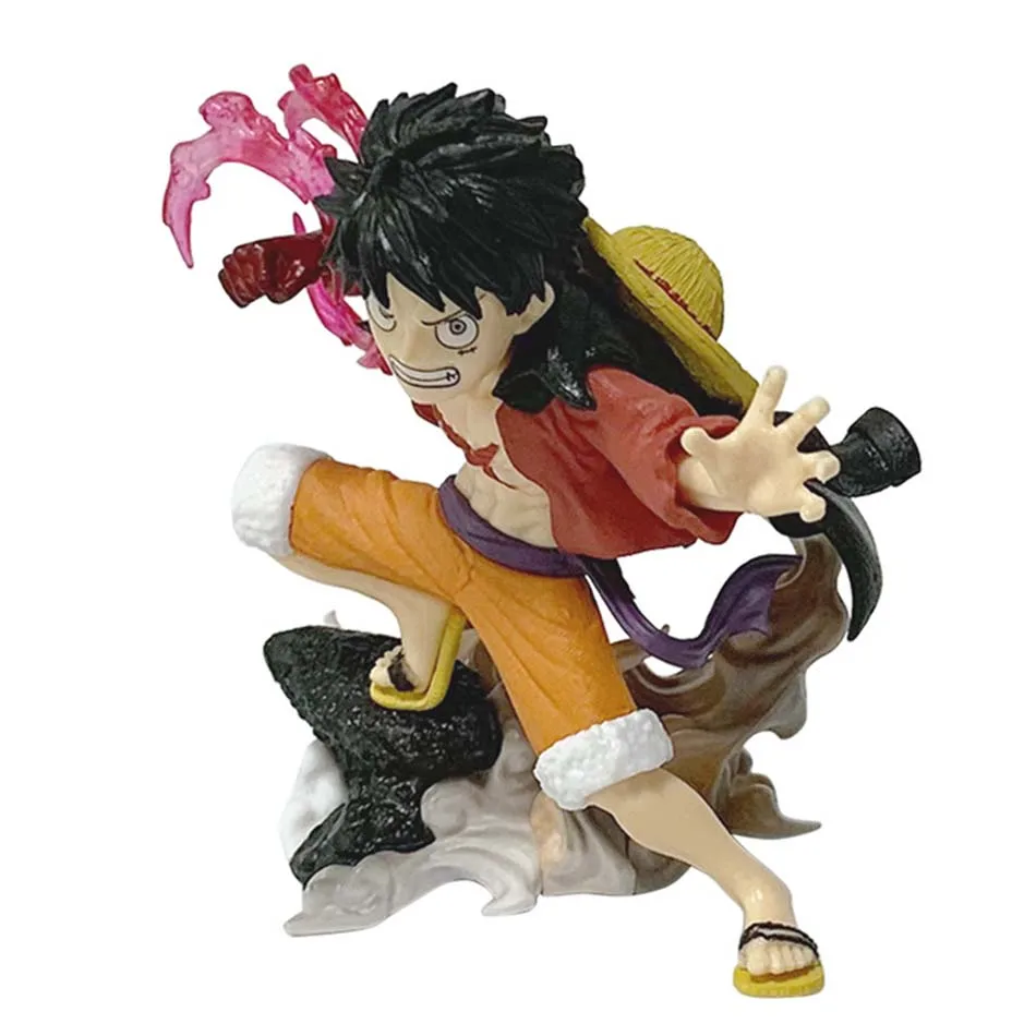 Hot sold One Piece The Island Of Ghosts Battle Series Ryou Luffy Figure Anime Periphery Cool Model Toys Desktop Ornaments Gifts