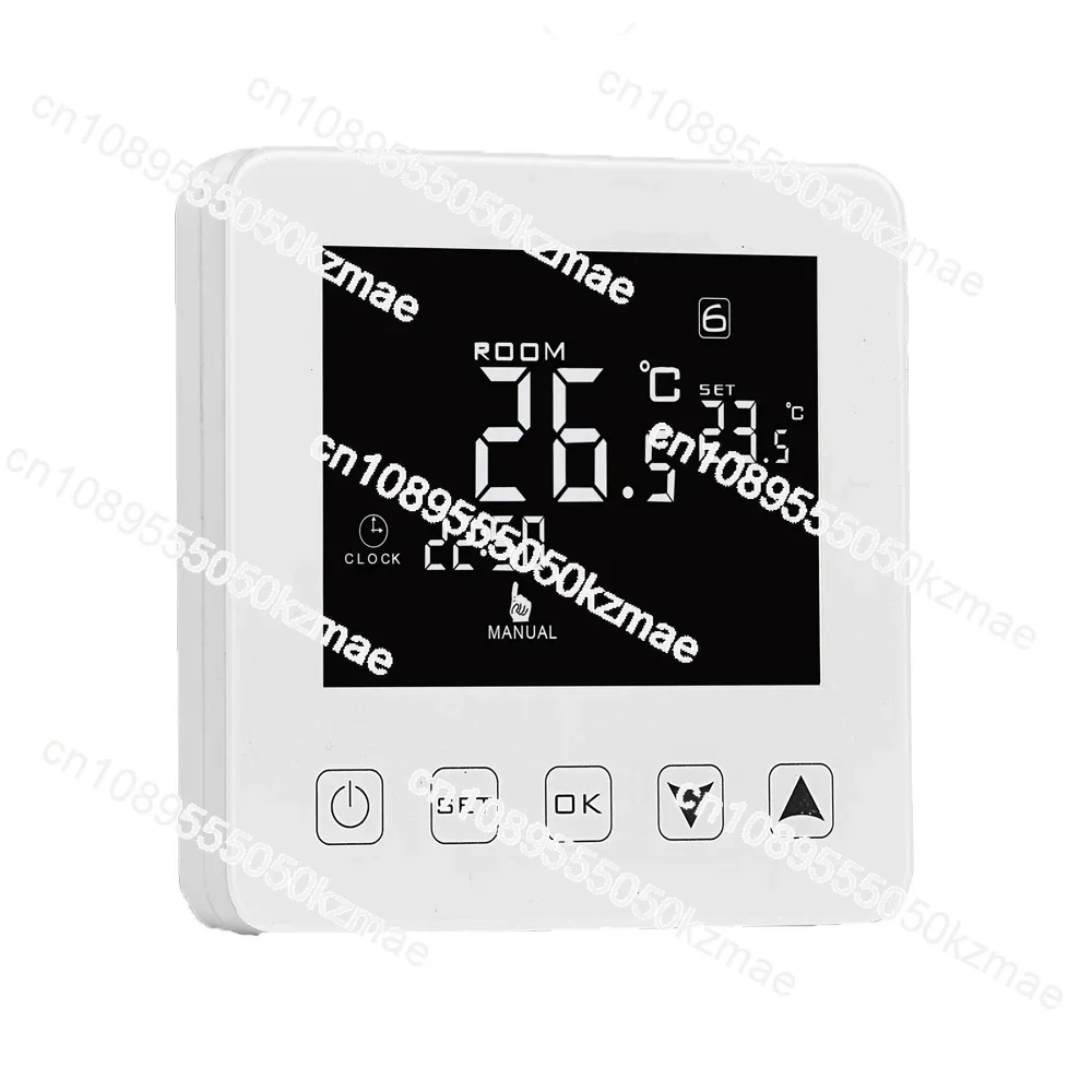 

HY08AC HVAC Intelligent Thermostat Digital Fan Coil Unit Room Thermostat for Building Automation Systems