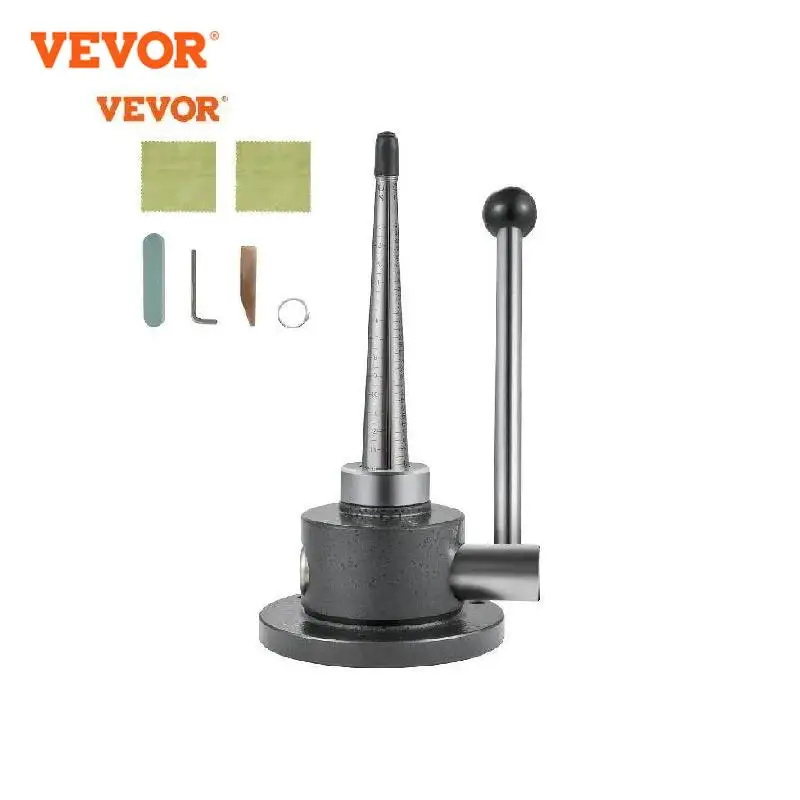 VEVOR Ring Stretcher Enlarger Size 1-14 Adjustment Tool Nodular Iron Jewelry Making Machine For Processing Solid Gold Platinum