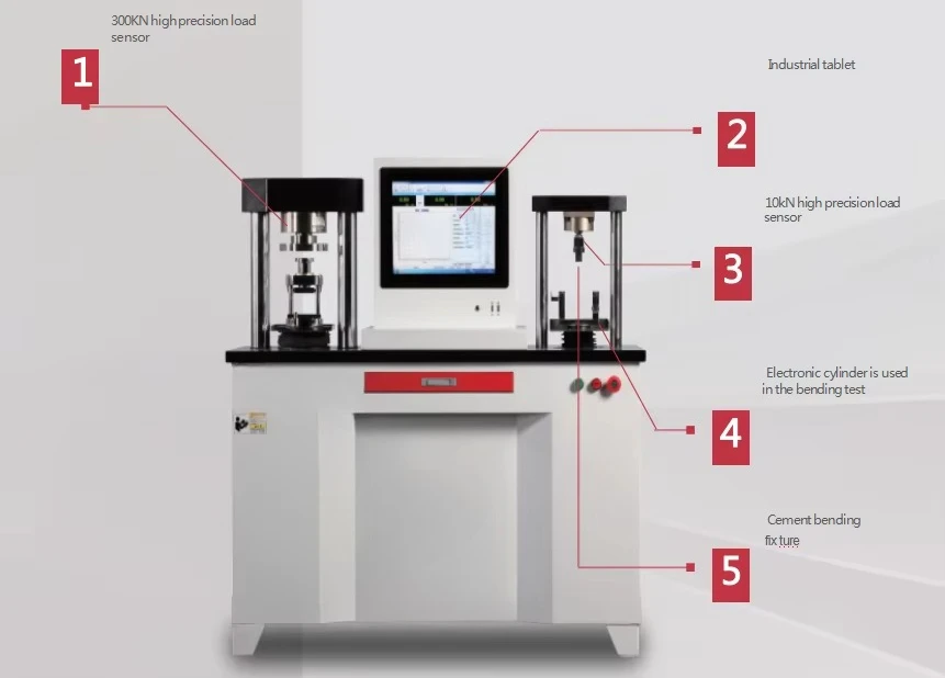 Factory Product 300KN Compressive Bending Strength  CE Certificate 10KN Universal Testing Machine