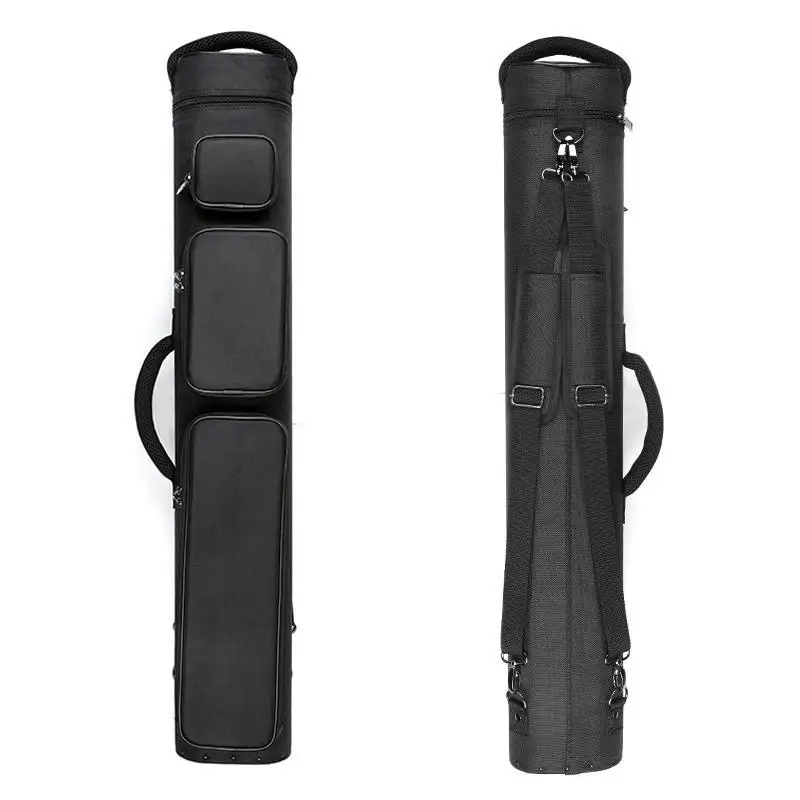 

New 12-hole Black Handmade Nylon Billiard Bag Waterproof and Portable