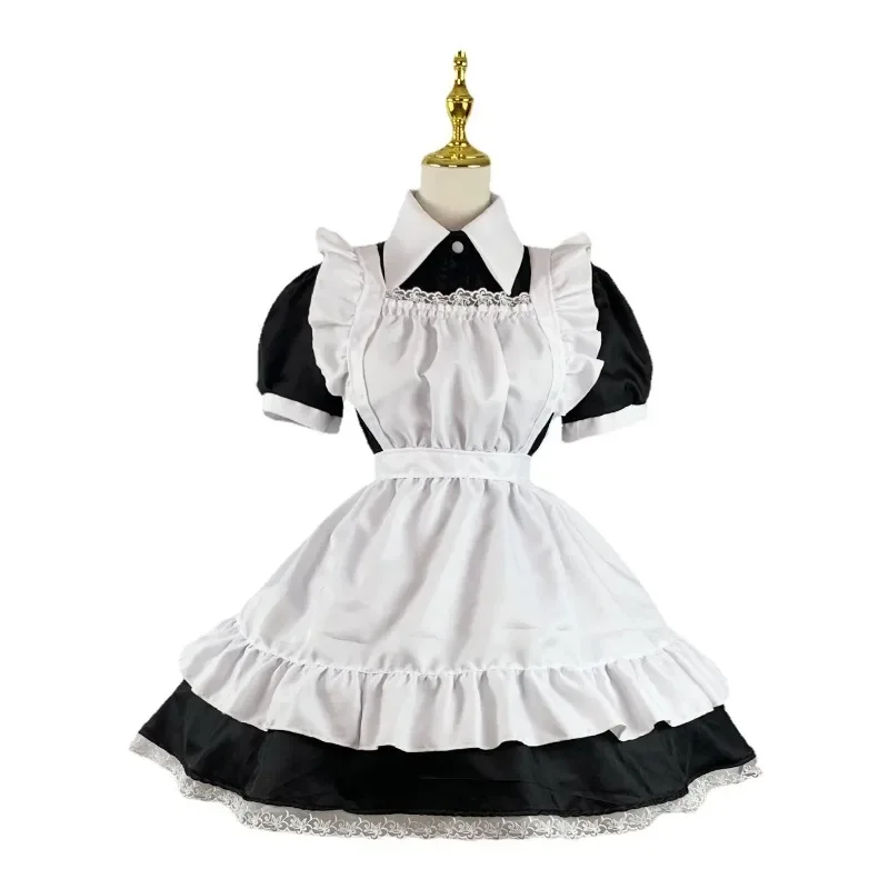 Traditional Maid Long Dress Maid Dress British Butler Cosplay Japanese Uniform Cute Dress Мускулистый Костюм