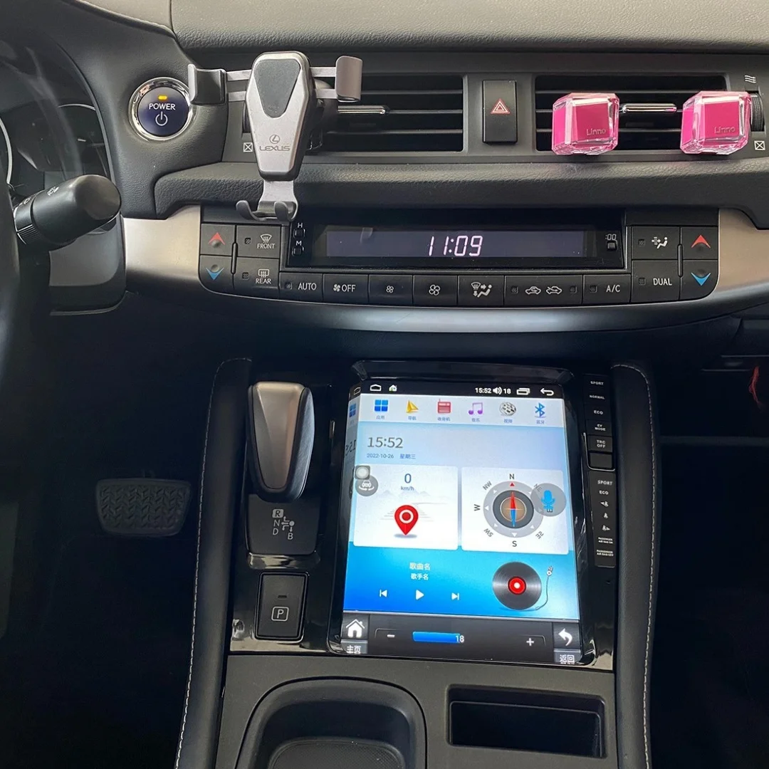 Android Auto Carplay Android 13搭載 レクサスCT200 CT200H CT 2011～2018年式 車載マルチメディア オートモーティブ GPSナビ ステレオプレーヤー ヘッドユニット