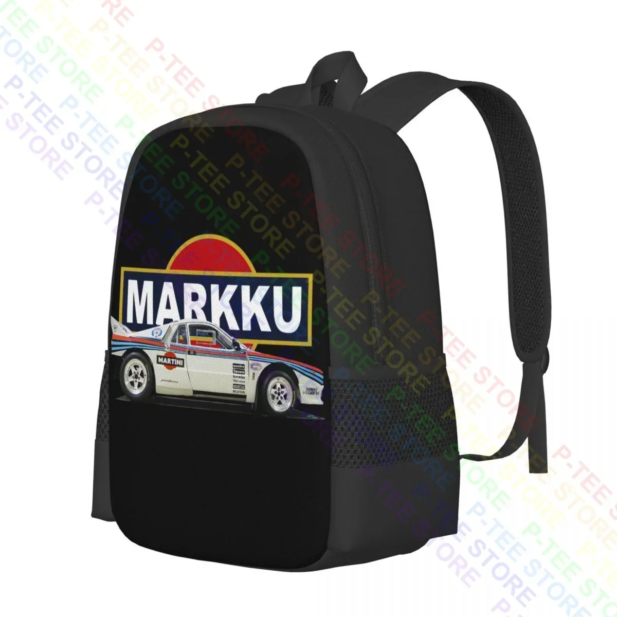 Lancia 037 Rally Car WrcBackpack Large Capacity Foldable Eco Friendly