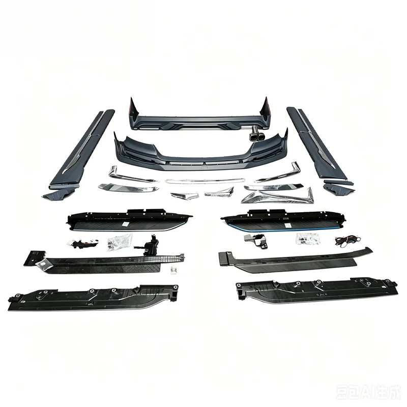 High Quality Lisa Style Body Kit Front Rear Lips Side Skirts For Alphard 40 Series Exterior Upgrade Accessories