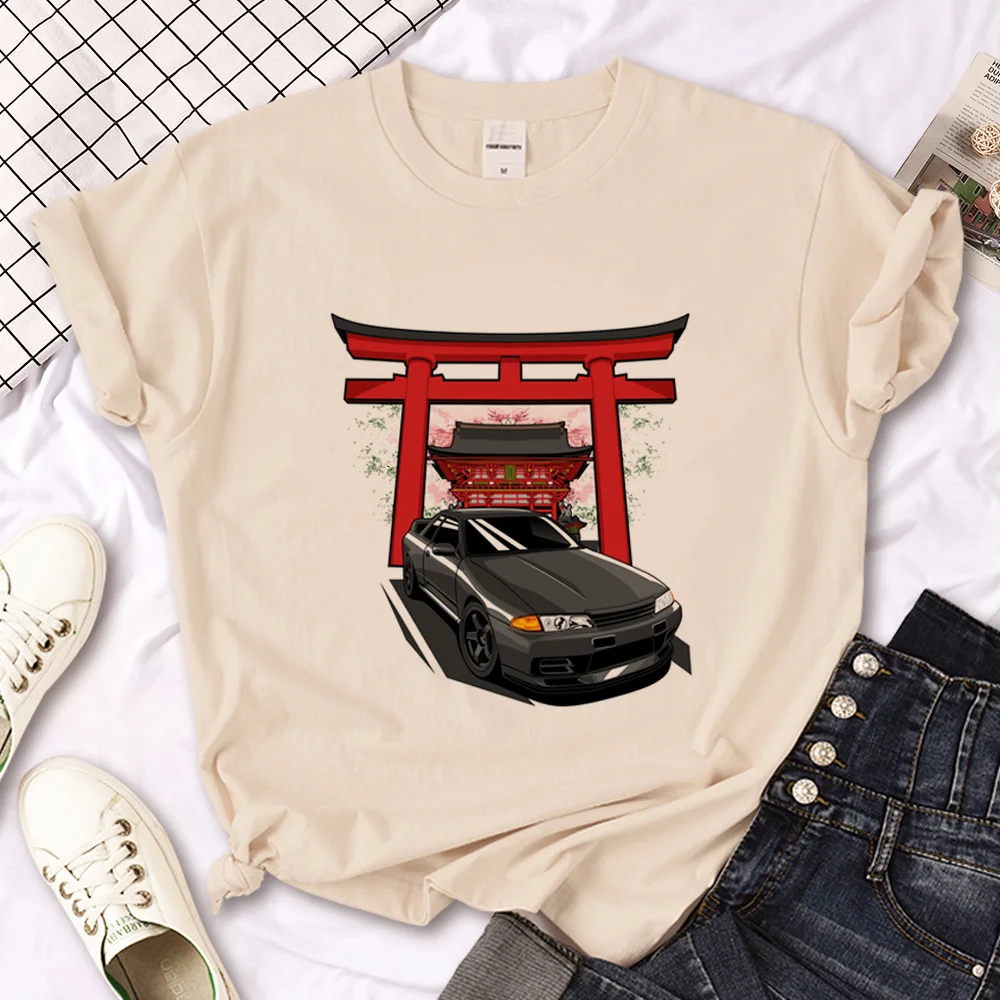 Skyline R32 t shirt men Japanese manga tshirt male designer Japanese funny clothes