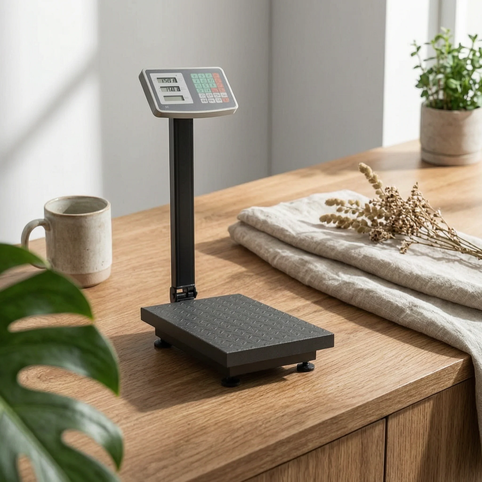 Folding Folding Weighing Scale Foldable Commercial Digital Scale Business Equipment Two-Way Power Tare Function for Shopkeepers, Market - Aliexpress Deal
