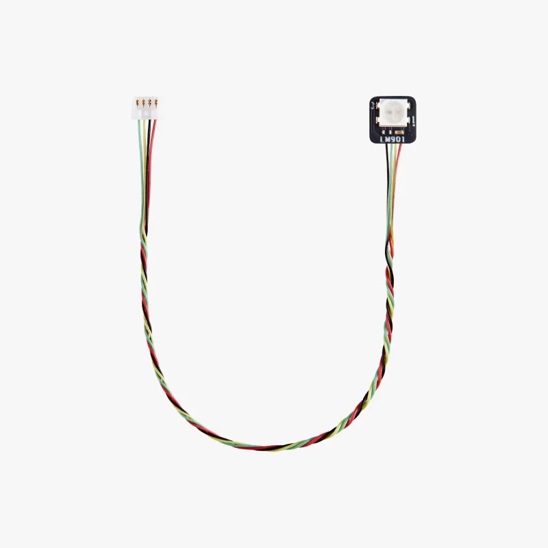 2pcs original brand new CyberBrick WS2812 RGBW LED light board IDC0.8 4PIN for Bambu lab 3D printed model component