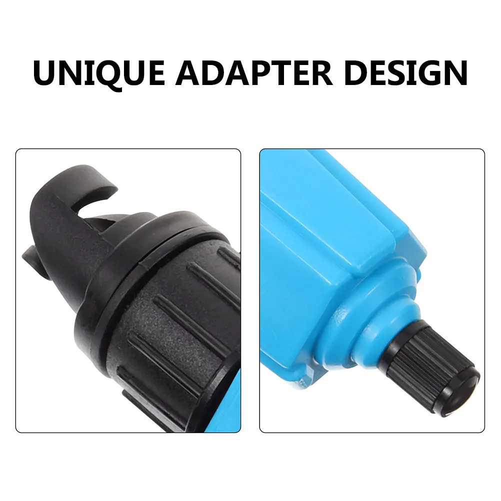 

Inflatable Boat Air Valve Adapter Kit Nozzles Metal Accessory Nylon Alloy Pump Converter For Kayak Paddle Board Air Mattress
