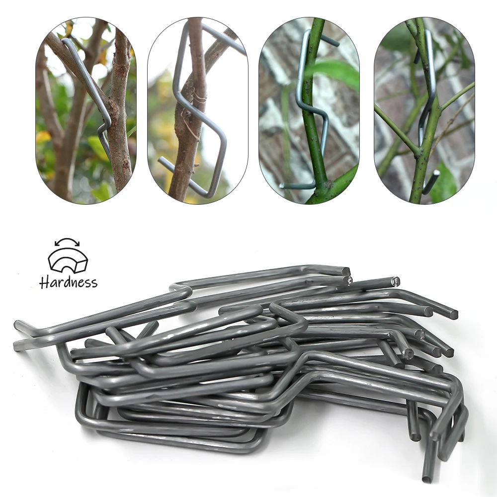 

8/10/13cm Fruit Tree Twig Branches Holder Metal Puller Tying Machine Finalizer for Gardening Planting Accessories Plant Support