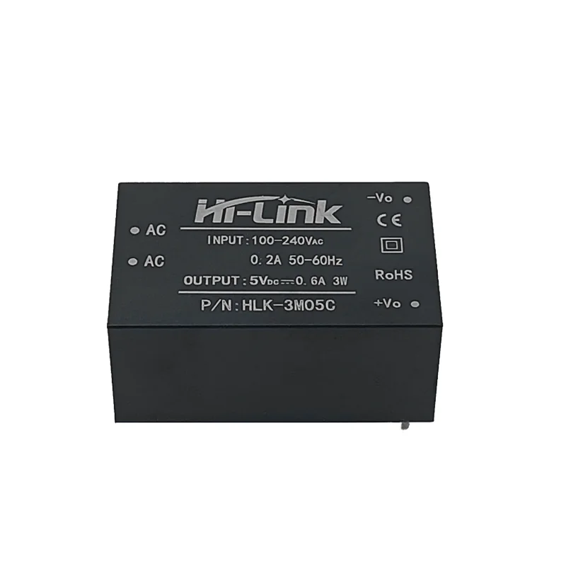 Hi-Link ACDC 3W Netzteil 3M05C 3M12C 3M24C 220V bis 5V/12V/15V/24V Isoliertes geregeltes Modul mit integrierter EMC-Schaltung
