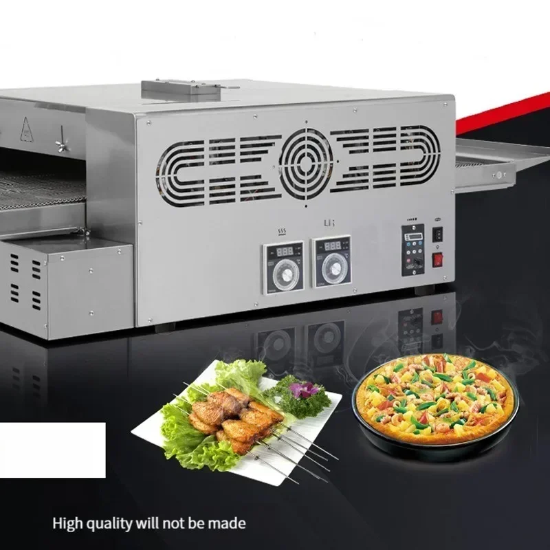 Home Electric 12inch Gas Chain Pizza Oven Intelligent Pizza Oven Commercial Baking Oven