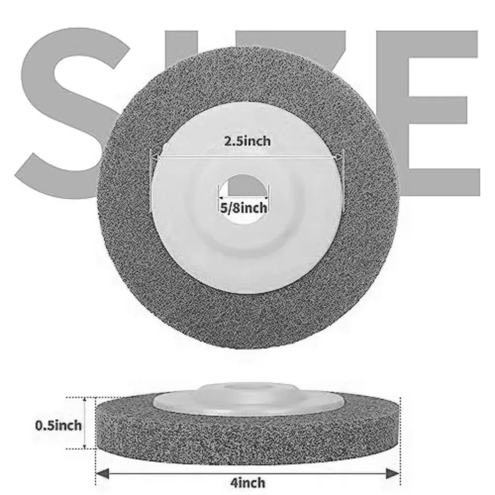 

Nylon Fiber Buffing Wheel for Angle Grinders Providing Time-Saving Polishing on Stainless Steel and Other Metal Surfaces