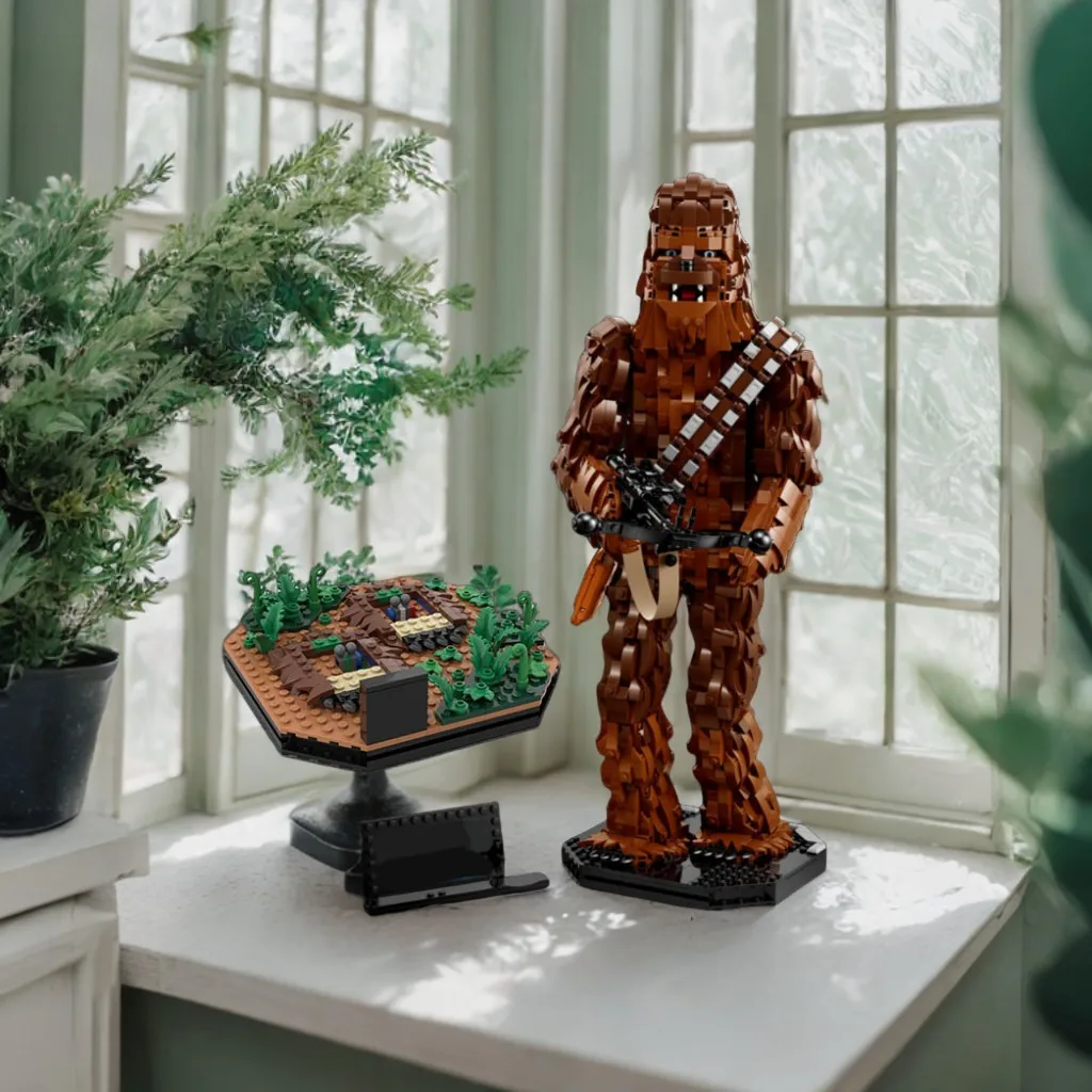 

1155PCS MOC STAR BATTLE Chewbacca Creative building blocks Educational toys Children's gifts Ornaments