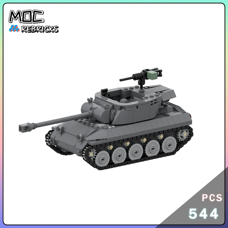 

MOC военная серия M18 Super Hellcat Tank Firepower оружие автомобиль строительный блок модель набор кирпичей DIY игрушки-головоломки рождественские подарки