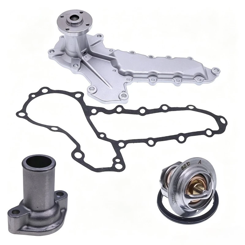 17331-73030 Water Pump 15321-73010 with Thermostat 15321-73260 Cover For Kubota Engine D1302 D1402 D1703 V1903 V2203 V1702 V1902