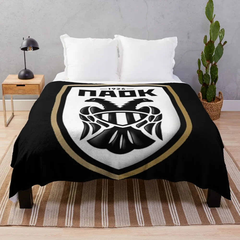 

PAOK Throw Blanket christmas decoration warm winter Flannels Camping Blankets