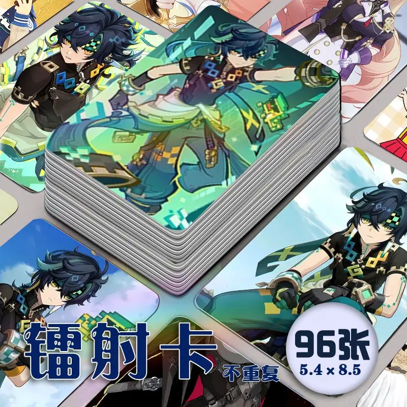 

96 Pc/set Kinichi - Genshin Impact Lomo Card Album Characters Photo card Collection