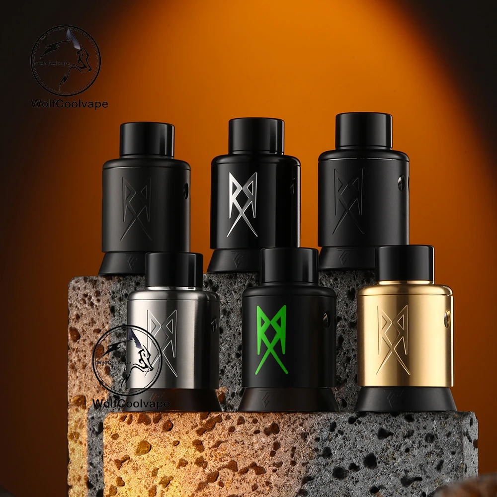 Wolfcoolvape Thunder Cloud Recoil R3 RDA Atomizador BF Pin 24mm vape tank rda atomizador