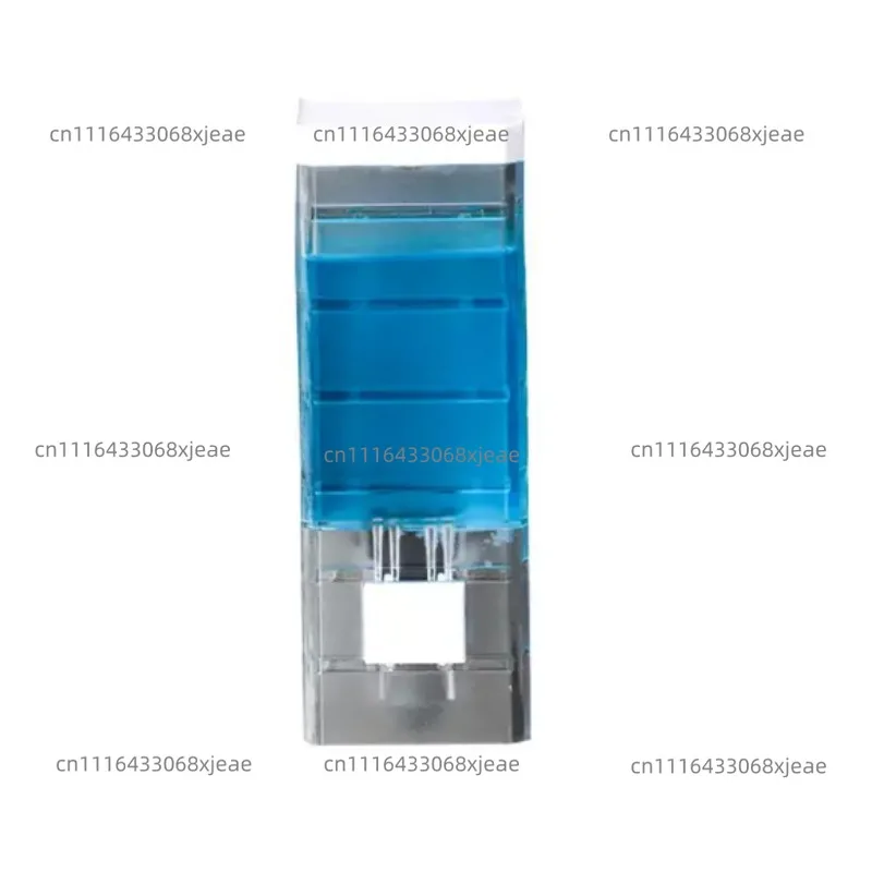 Drill-Free Wall-Mounted Press-Type Soap Dispenser - Traceless Adhesive Transparent Bathroom Liquid Soap