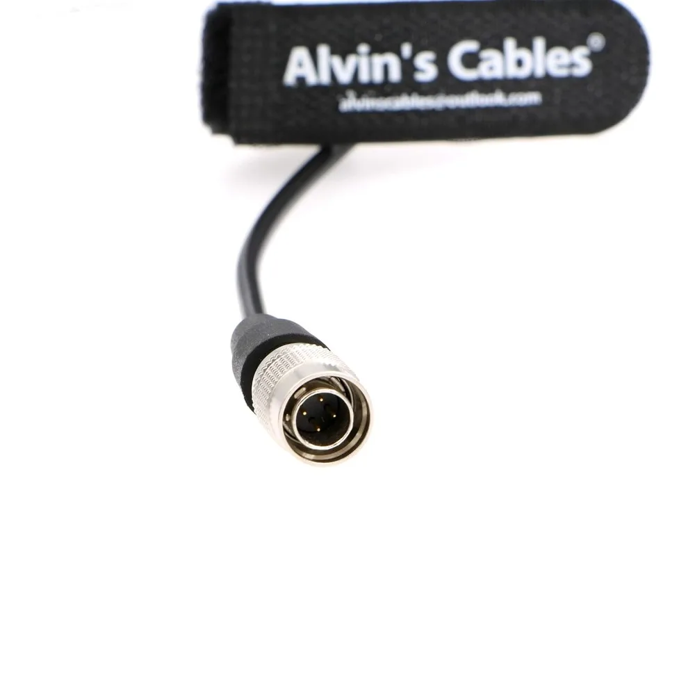 Alvin's Cables 5V to 12V Hirose-4-pin USB-Boost Power-Cable for Sound-Devices 688 633|Zoom F4 F8| Zaxcom