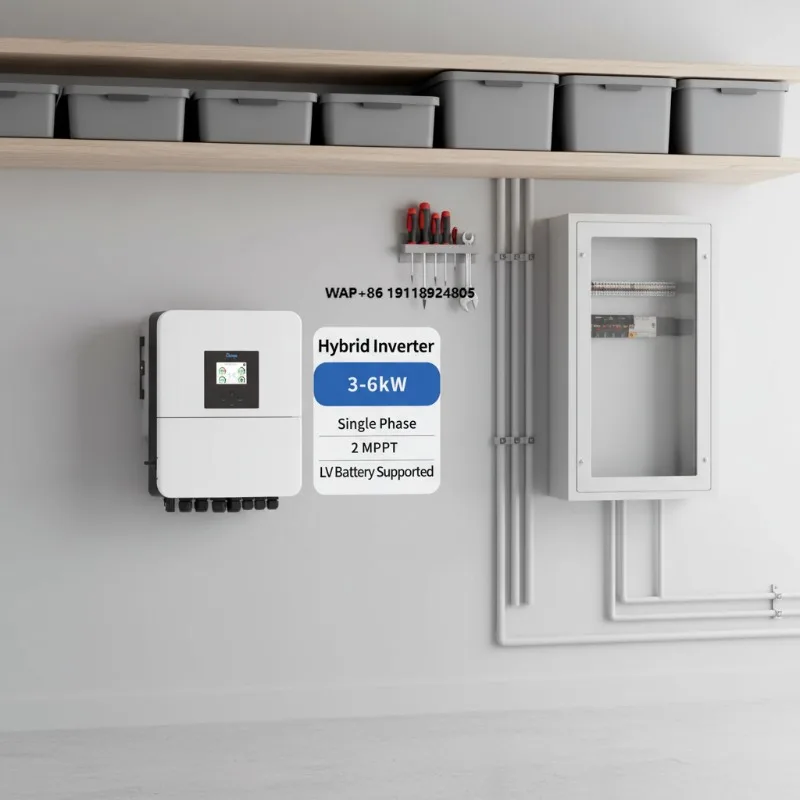 SUN-3/3.6/5/6K-SG04LP1-EU-SM1/SM2 Hybrid Solar Inverter 3.6KW 5KW 6KW EU Stock Single Phase LV Battery 60Hz