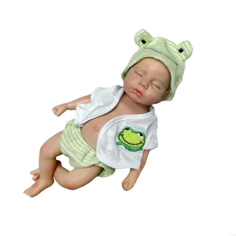 

Realistic 12inch Solid Silicones Newborns Baby Boy Doll Realistic Child Toy Soft Touch Silicones Movable Limb Collectible