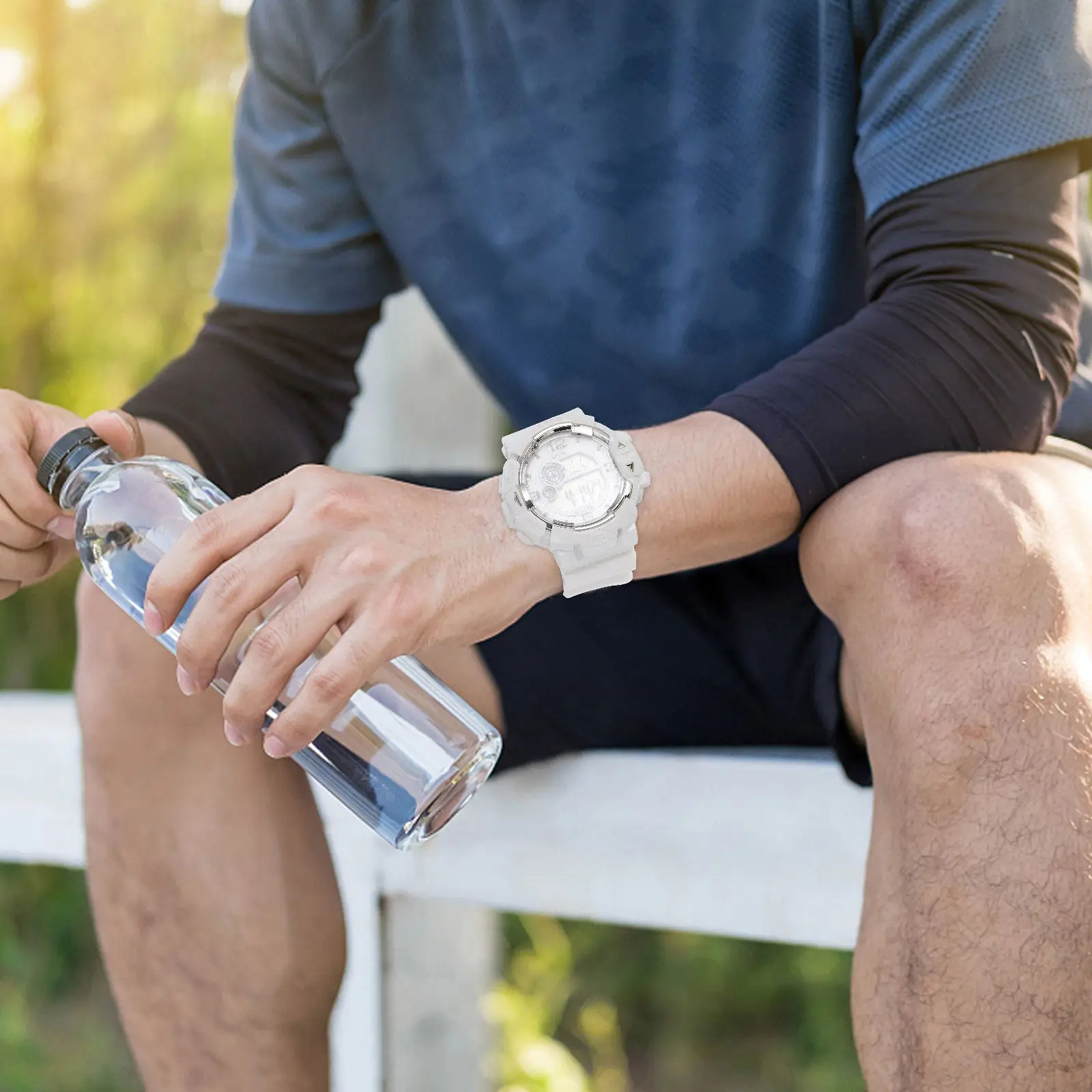 Luminous Digital Watch Candy Color, Waterproof LED Display for Sports & Outdoor Activities, Birthday Christmas Gift