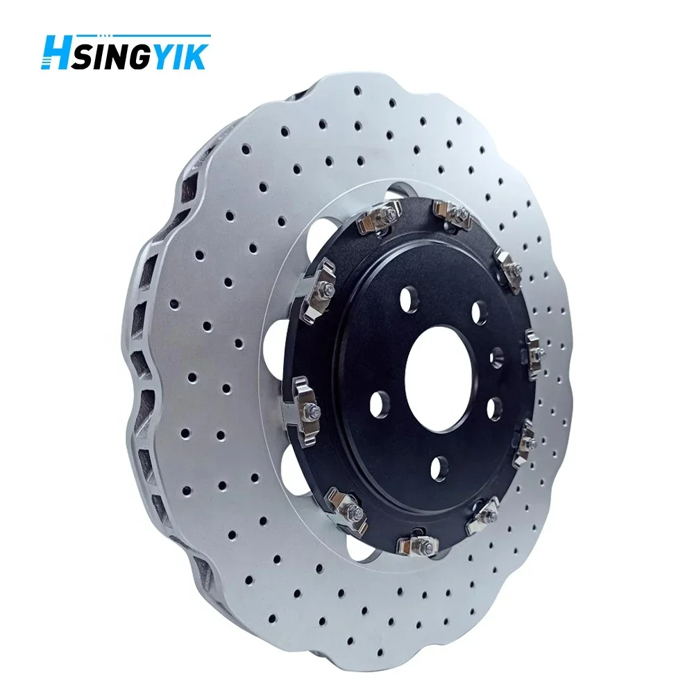 Perforated Floating Bolt Disc Front Brake Rotor for Audi A3 Rs3 8V 2016 8V0615301R