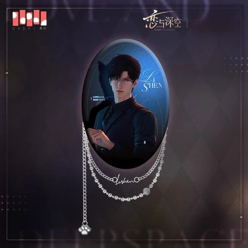 الحب الحقيقي والمساحة العميقة مواء الموسم سلسلة سلسلة بيضاوية الشكل شارة القصدير كزيفير صديقة زين رافاييل سيلوس أنيمي Presale #3