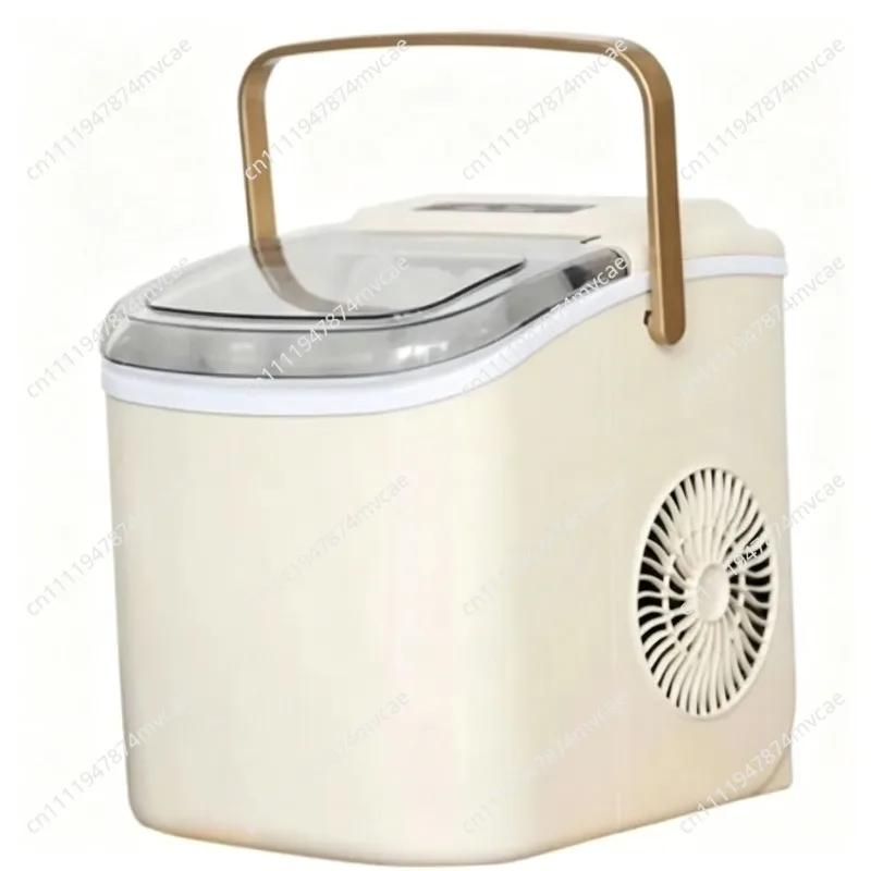 Portable Ice Maker 16M Ice Cubes Adjustable Self-Cleaning 1.3L