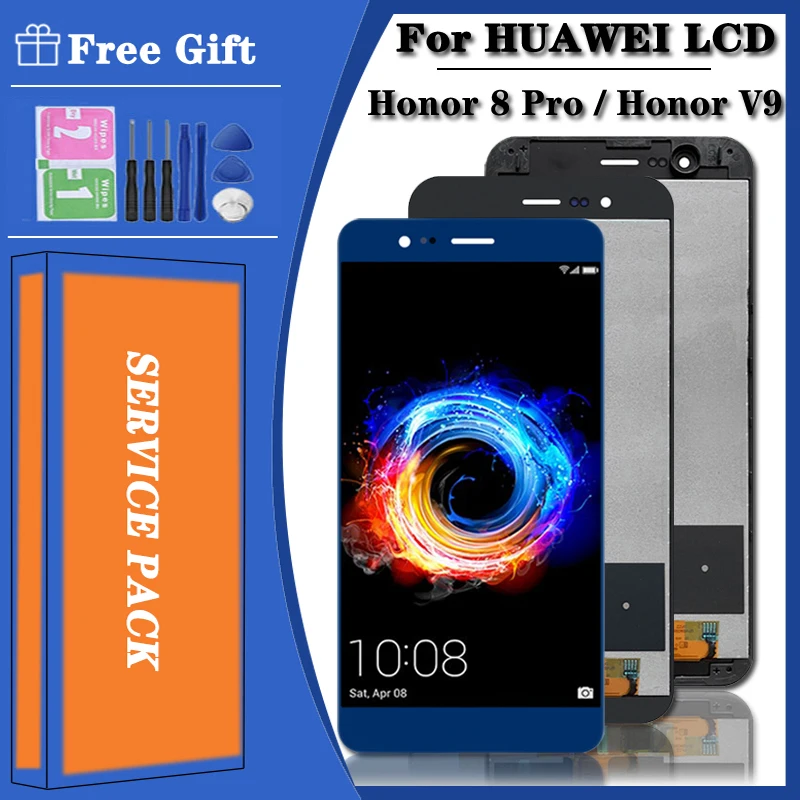 

5.7" IPS LCD For Huawei Honor 8 Pro / V9 LCD Display Replacement + Touch Screen Digitizer For Honor8 pro DUK-L09 AL20 TL30 LCD