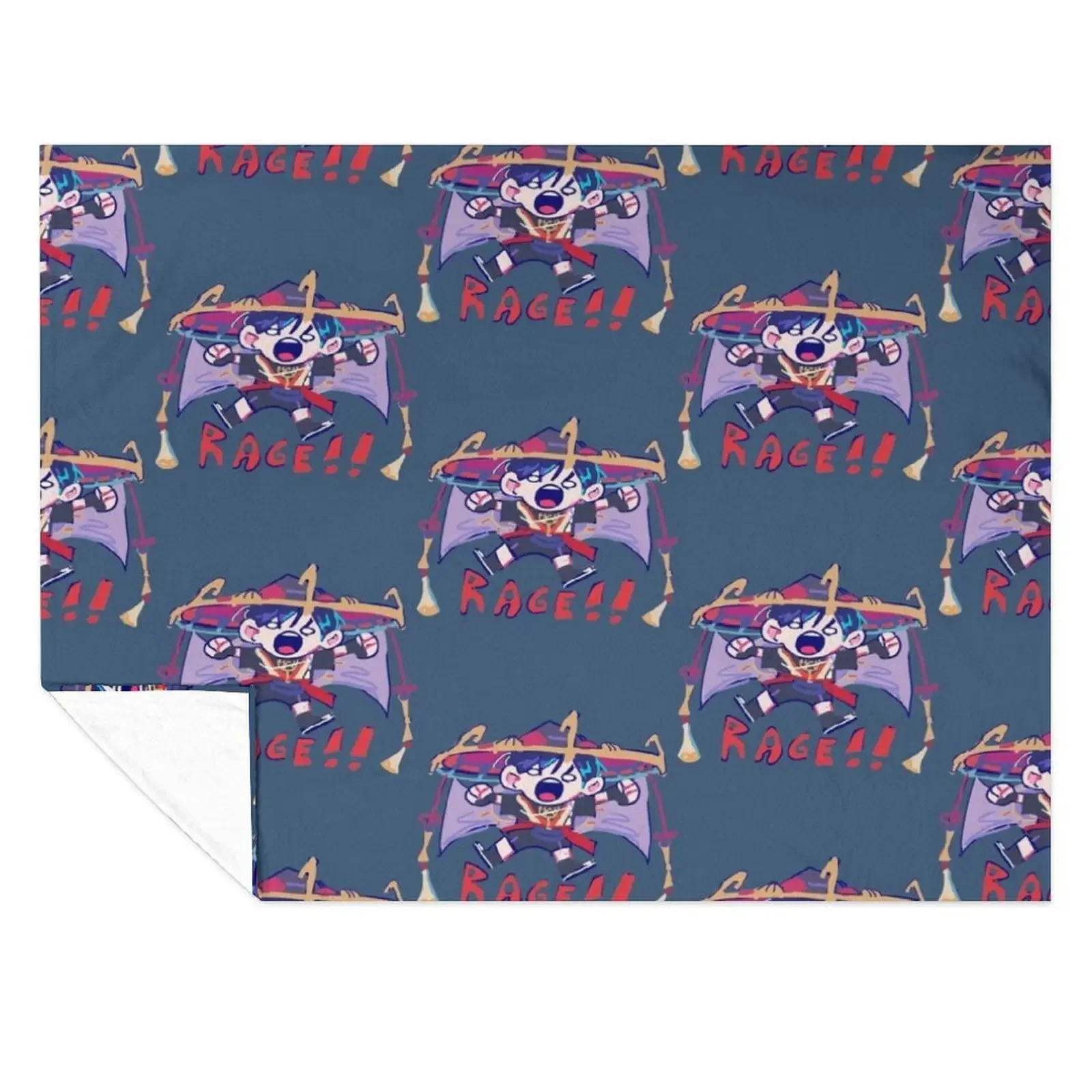 

Rage de Scaramouche Throw Blanket Heavy Cute Plaid Sofa Throw Baby Blankets