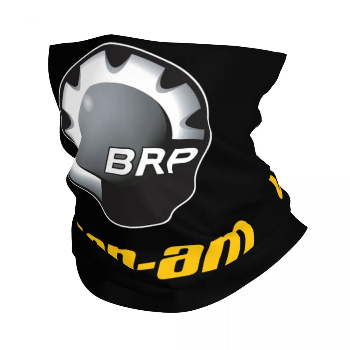 Custom BRP ATV Unisex Can Am Logo Bandana Neck Gaiter Windproof Face Scarf Cover Women Men Headband Tube Balaclava