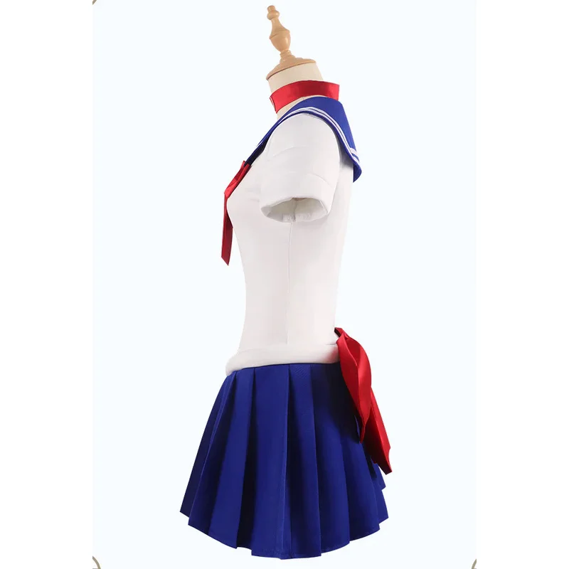 Anime Usagi Tsukino Cosplay Kostüm Schönheit Mädchen Coswear Wasser Eis Mond 4. Generation Seemann Anzug Mond Kaninchen Cosplay Anime Anzug