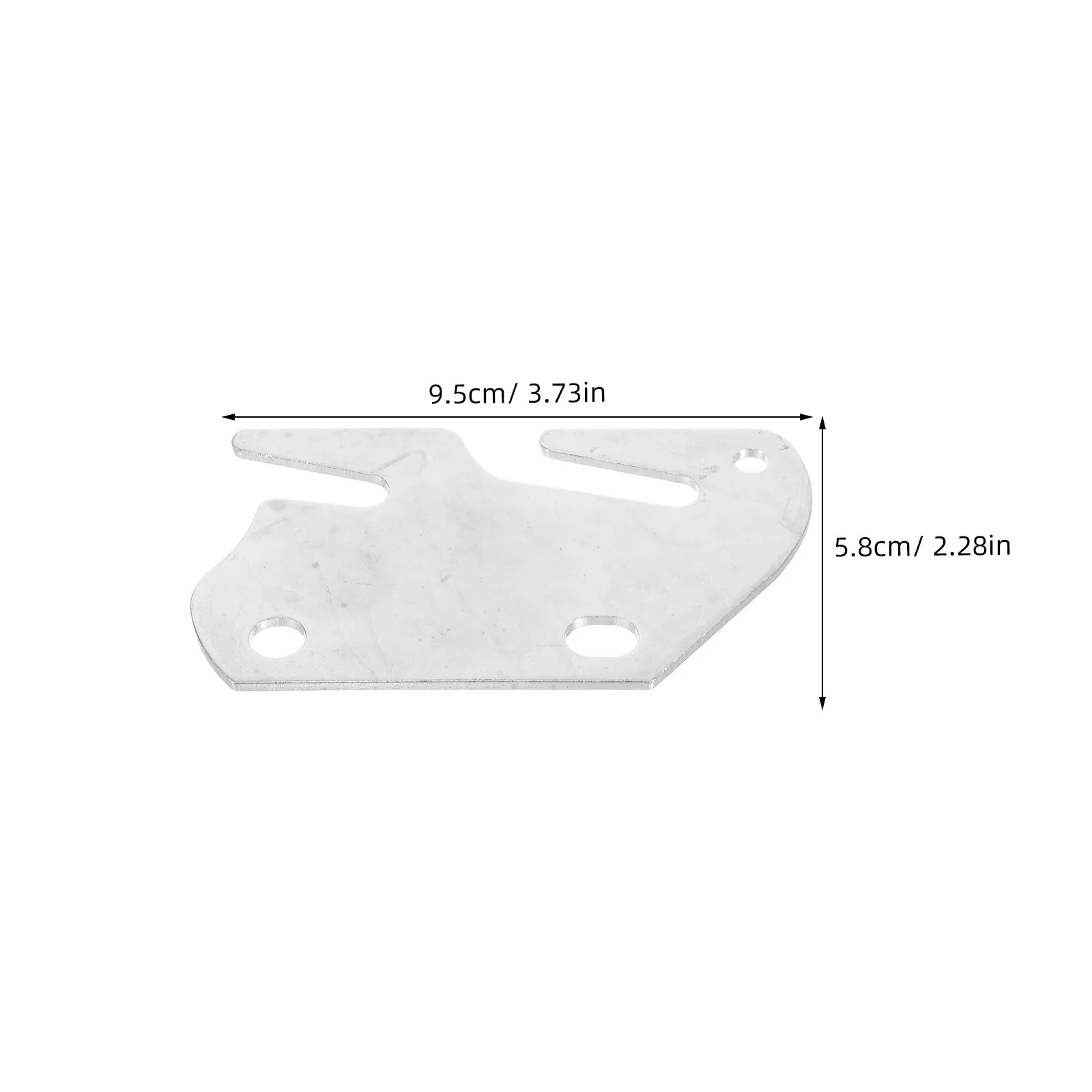 4Pcs Reinforced Steel Bed Rail Hook Plates Universal Wooden Bed Frame Brackets Enhanced Stability Heavy Duty Headboard Footboard
