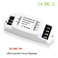 LED Power Repeater BC-960-10A 5V-24V 12V DC 10A*1CH PWM Control LED Strip Amplifier Light Dimmer 3000V optoelectronic isolation