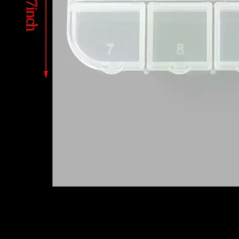 /ACR/Dental Storage Box 12 Container Dental  Brackets Bands Parts Case 1PC
