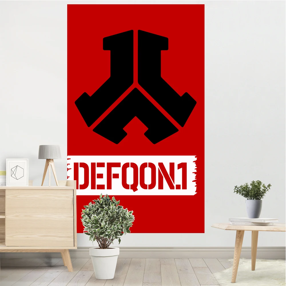 

Голландский праздничный гобелен Defqon1 с принтом, Декоративные звезды