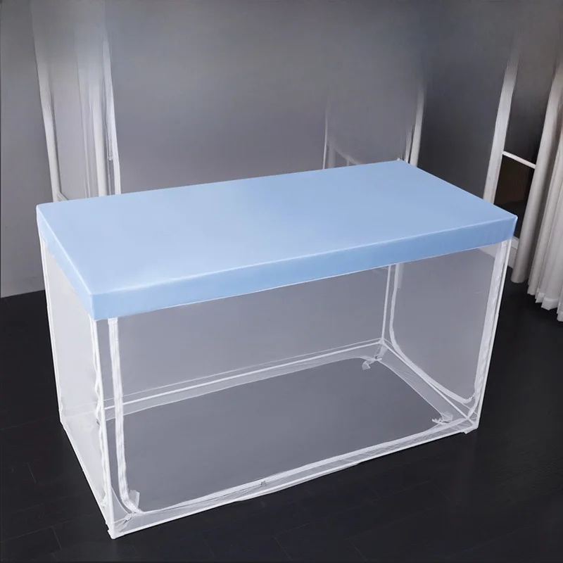 Adjustable Height Transparent Mosquito Net for Dormitory in Primary And Secondary Schools Dustproof Bedtail Opening Design Po...