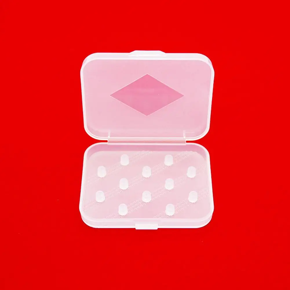 Eartips Plastic Box Earplugs Packing Box Earphone Tips Memory Foam Case Earphone Accessories Organizer Box Storage Bag