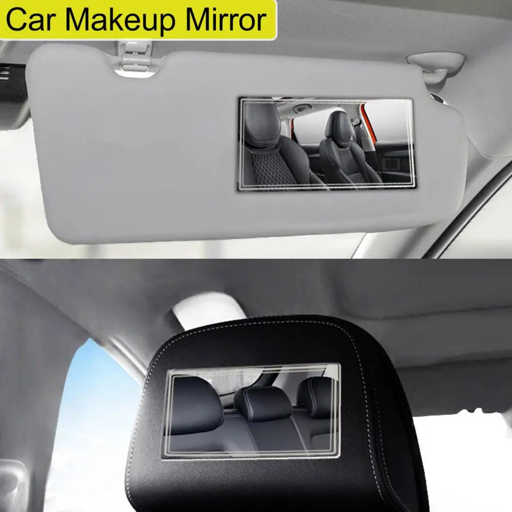 Creative Auto Visor Makeup Mirror  Durable  Car Visor Cosmetic Mirror