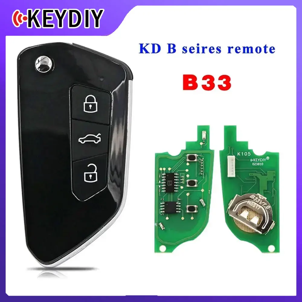 

KEYDIY B Series B33 универсальный пульт дистанционного управления с тремя кнопками для телефона, KD900 KD900 + URG200