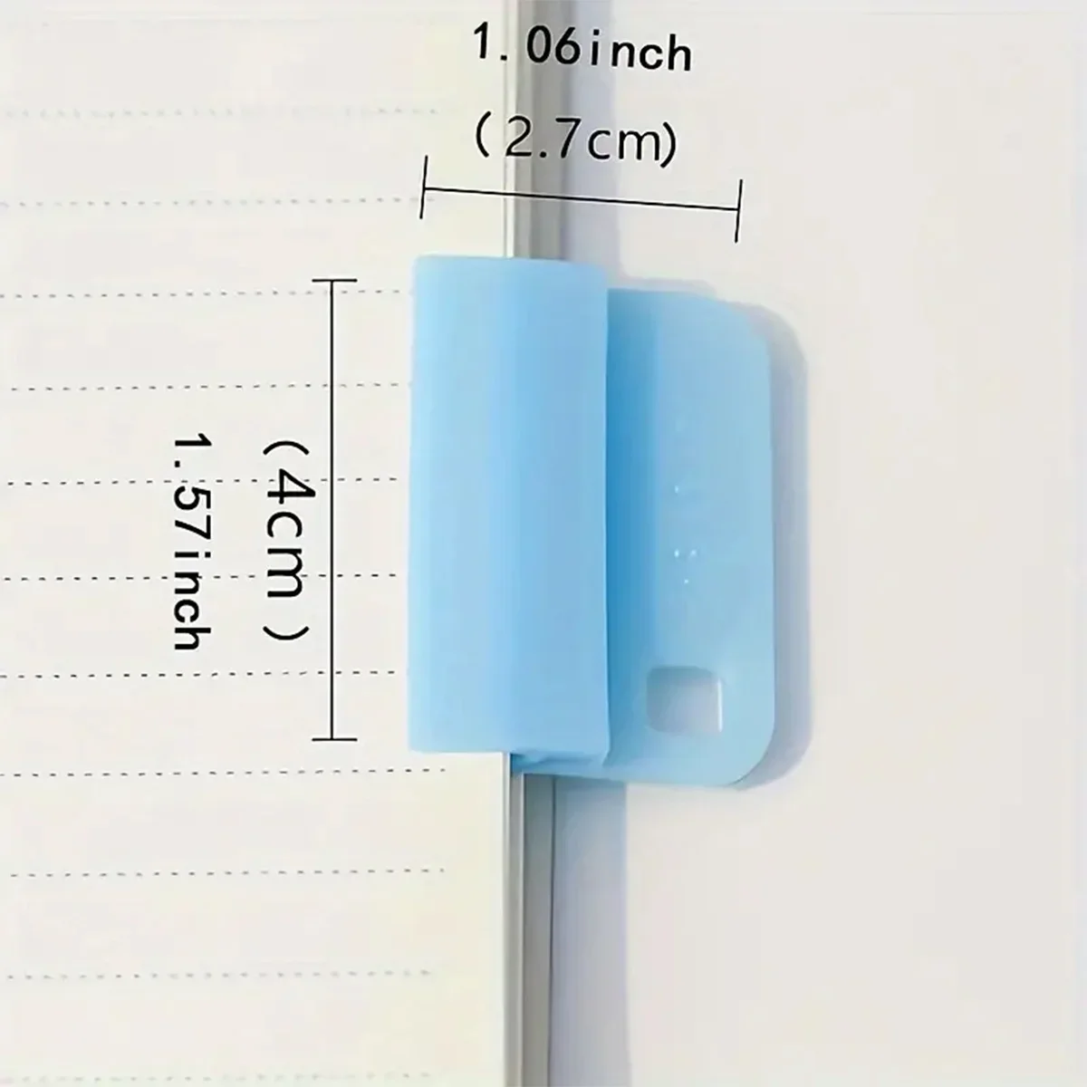 6 Pcs Colored Paper Clips Photo Holder Multi Functional Classification Clips for Organizing Files Student Stationery Supplies