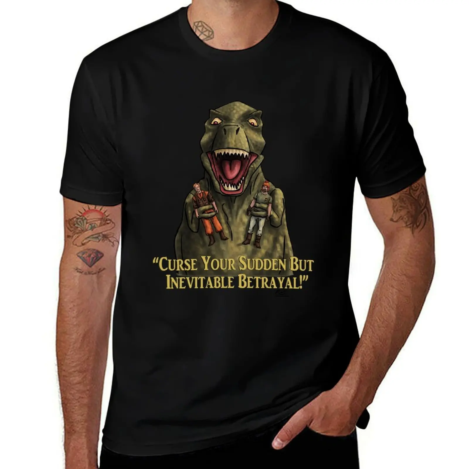 Firefly: Curse your sudden but inevitable betrayal! T-Shirt t shirts for man slim fit T-Shirt