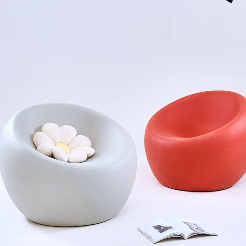 Creative Design Plastic Material Leisure Chair Can Be Used As A Rest To Negotiate Sofa Chair Living Room Coffee Table Stool New