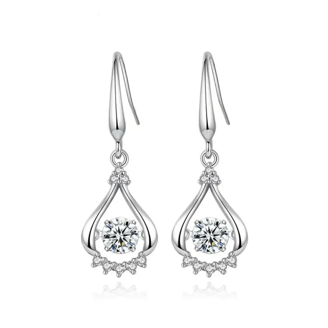 100% s925 brincos de prata feminino aros mujer oreja jóias de diamante pedra preciosa bizuteria prata 925 jóias diamante orecchini