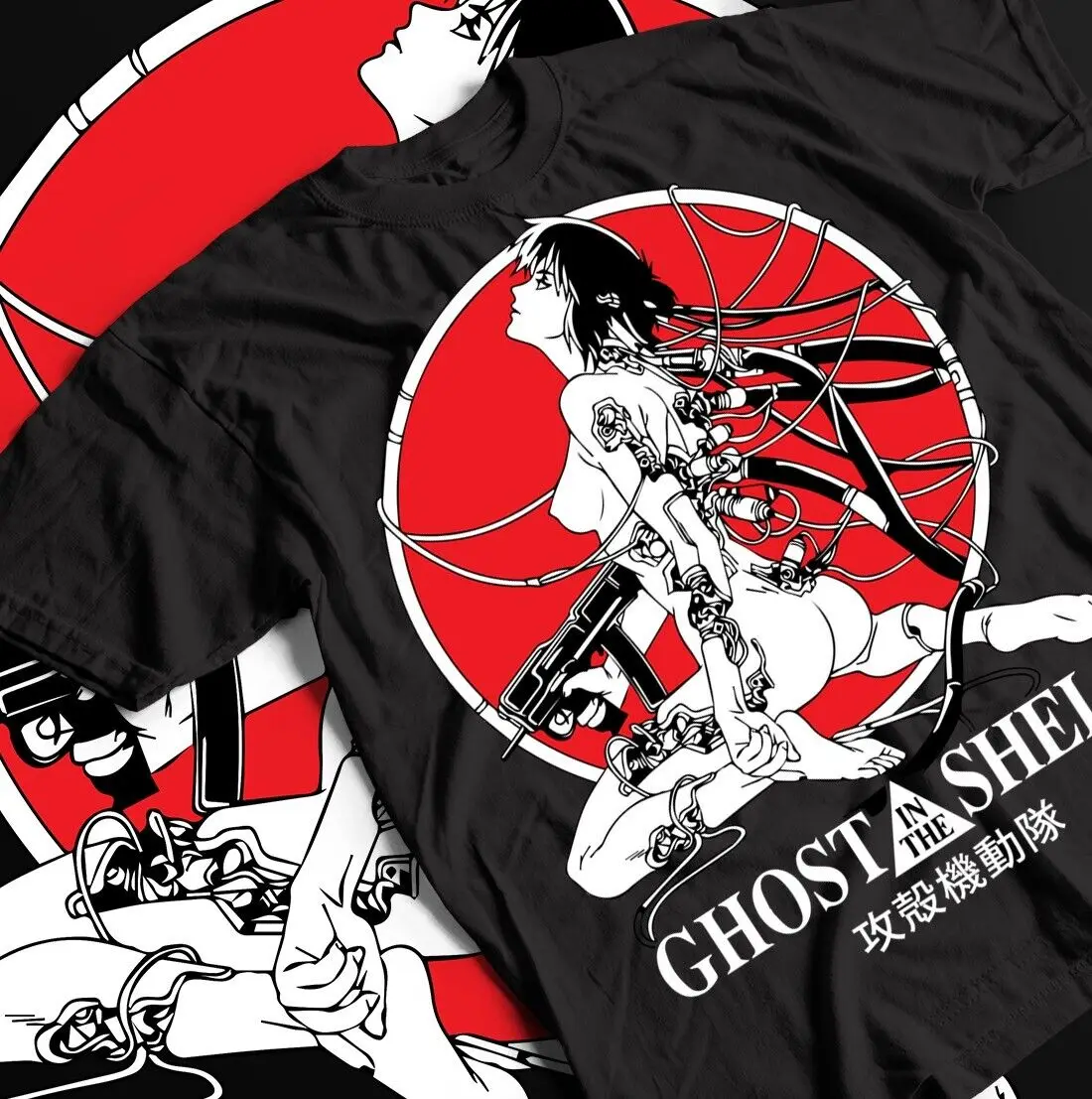 Ghost in the Shell,Motoko Kusanagi,Aesthetic,Anime,Japanese Movie,Unisex T-Shirt