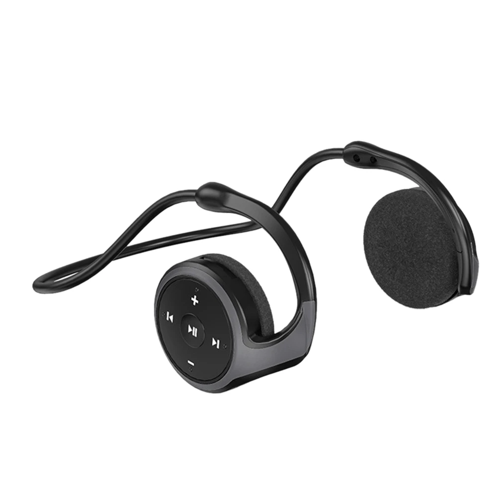 A23 Small Bluetooth Headphones Wrap Around Head - Sports Mini Headset Wireless Headset , 12-Hour Battery Life, Black